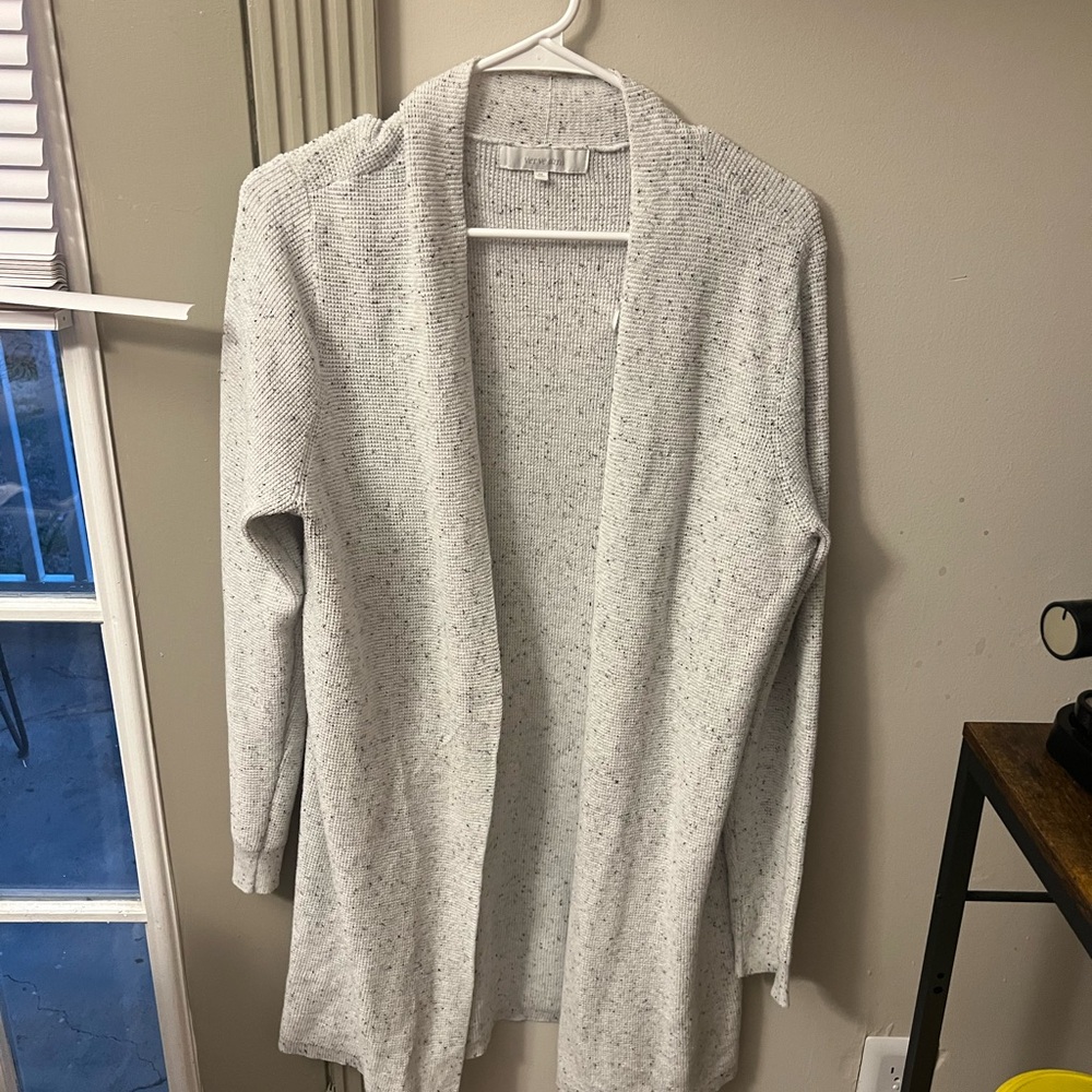 Verve Ami Heathered Gray Cardigan